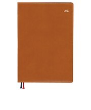 【2026年12月始まり】 ダイゴー Appoint ライト A5 ウィークリーバーチカル E8461 ブラウン 月曜始まり