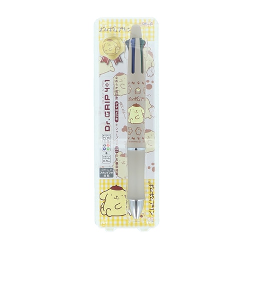 サンスター文具　Dr.Grip4＋1　ポムポムプリン