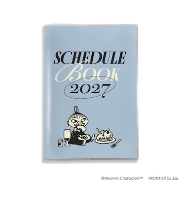 【2026年10月始まり】　フロンティア　MOOMIN　B6　マンスリーブロック　MM69072　Brunch　月曜始まり