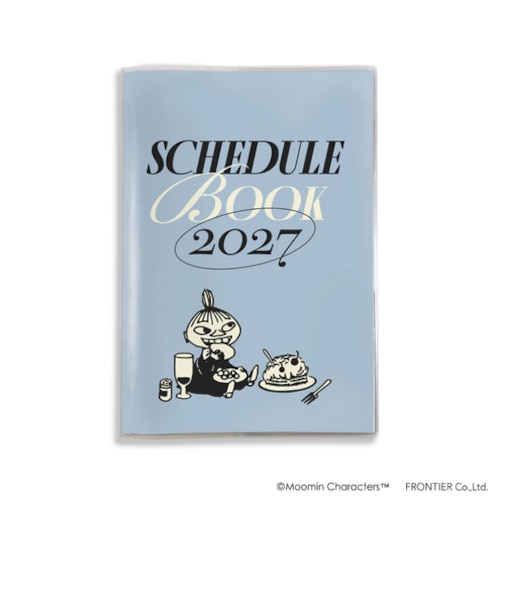 【2026年10月始まり】　フロンティア　MOOMIN　B6　マンスリーブロック　MM69072　Brunch　月曜始まり