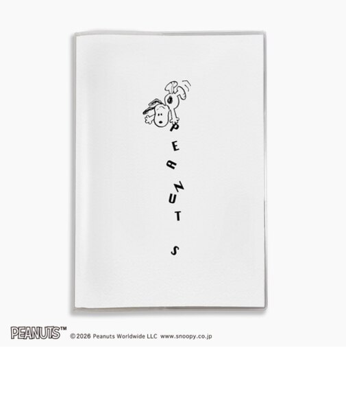 【2026年10月始まり】　フロンティア　PEANUTS　A5　マンスリーブロック　SN69096　WHITE　月曜始まり