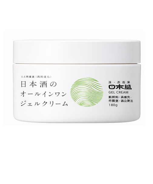 日本盛　日本酒のオールインワンジェルクリーム　180g