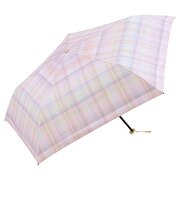 ダブリュピーシー(Wpc.) 遮光軽量 グラデーションチェック ミニ ピンク