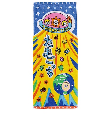 丸眞　たまごっち　パッケージおやじっち　フェイスタオル