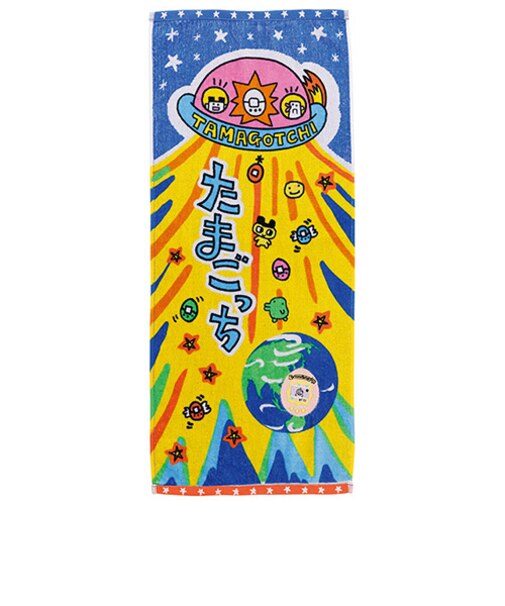 丸眞　たまごっち　パッケージおやじっち　フェイスタオル