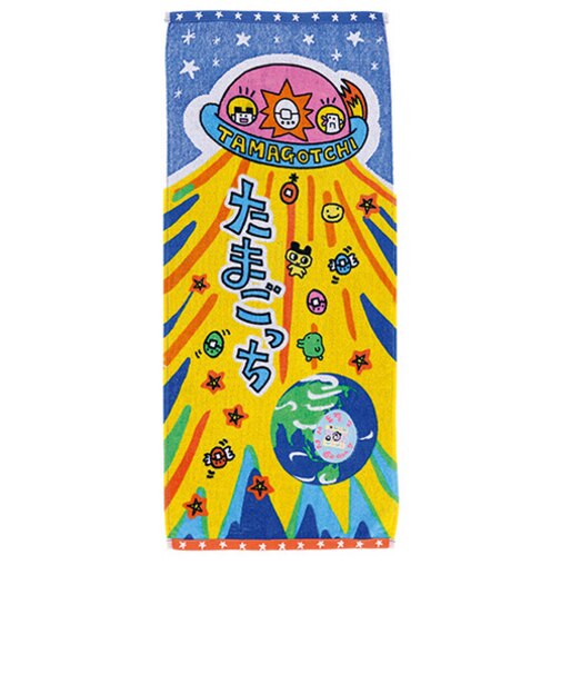 丸眞　たまごっち　パッケージまめっち　フェイスタオル