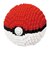 カワダ　ナノブロック　ポケットモンスター　コレクションスタンド　NBPM-112　モンスターボール