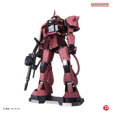 テンヨー　メタリックナノパズル　機動戦士ガンダム　MS-06S　シャア専用ザク