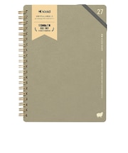 【2026年12月始まり】　クレイド（kleid）　Kraft　diary　B6　マンスリーブロック　No.8505-07　Creige　月曜始まり