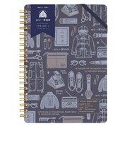 【2026年12月始まり】　クレイド（kleid）　eric×Kleid　ring　diary　B6　マンスリーブロック　No.8605-05　Navy　月曜始