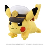 タカラトミー(TAKARA TOMY) ポケットモンスター ポケモンぬいぐるみ かたのりキャプテンピカチュウ