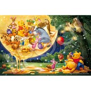 エポック社　Winnie　the　pooh　-Moonlight　Honey-（くまのプーさん-ムーンライトハニー-）　97-713s　1000ピース