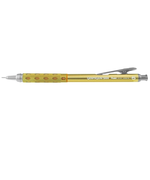 ハンズ限定　ぺんてる（Pentel）　グラフギア1000　0.5mm　PG1015XHZ　レモンイエロー