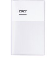 【2026年11月始まり】　コクヨ（KOKUYO）　ジブン手帳　mini　B6スリム　ウィークリーバーチカル　ニ-JCMD1W-2７　ホワイト　月曜始まり