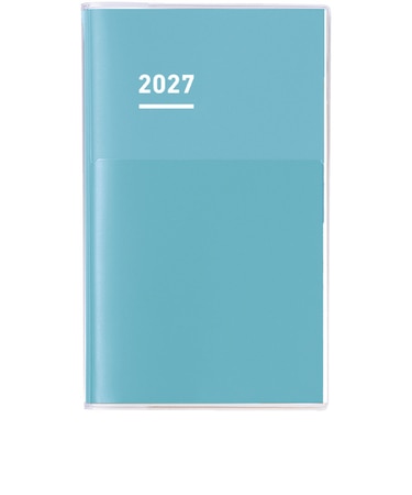 【2026年11月始まり】　コクヨ（KOKUYO）　ジブン手帳　A5スリム　ウィークリーバーチカル　ニ-JCD1G-27　グリーン　月曜始まり