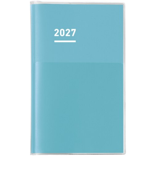 【2026年11月始まり】　コクヨ（KOKUYO）　ジブン手帳　mini　B6スリム　ウィークリーバーチカル　ニ-JCMD1G-2７　グリーン　月曜始まり