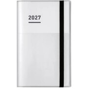 【2026年11月始まり】 コクヨ(KOKUYO) ジブン手帳 ファーストキット A5スリム ウィークリーバーチカル ニ-JF1W-27 ホワイト 月曜始まり