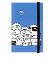 【2026年11月始まり】　コクヨ（KOKUYO）　ジブン手帳　ファーストキット　A5スリム　ウィークリーバーチカル　ニ-JF1L2-27　限定羊柄/ブルー　月
