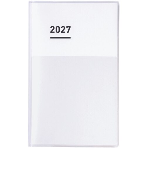 【2026年11月始まり】　コクヨ（KOKUYO）　ジブン手帳　A5スリム　ウィークリーバーチカル　ニ-JCD1W-27　ホワイト　月曜始まり