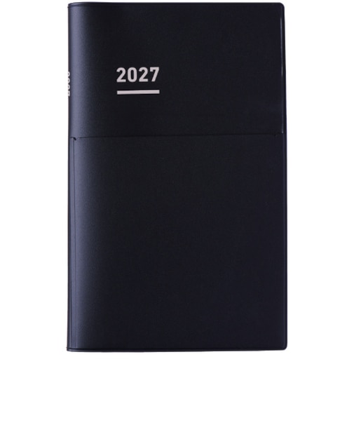 【2026年12月始まり】　コクヨ（KOKUYO）　ジブン手帳Biz　A5スリム　ウィークリーバーチカル　ニ-JB1D-27　ブラック　月曜始まり