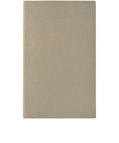 【2026年12月始まり】　コクヨ（KOKUYO）　ジブン手帳Lite　A5スリム　ウィークリーバーチカル　ニ-JL1LS-27　ライトベージュ　月曜始まり