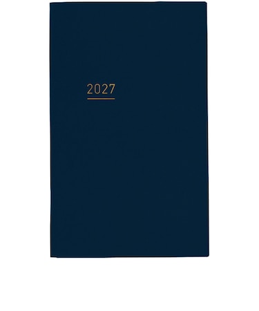 【2026年12月始まり】　コクヨ（KOKUYO）　ジブン手帳Lite　A5スリム　ウィークリーバーチカル　ニ-JL1DB-27　ネイビー　月曜始まり