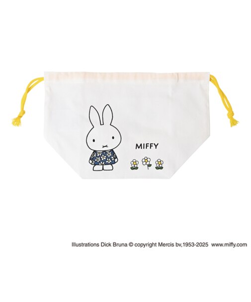 クツワ（KUTSUWA）　ミッフィーとおはな　お弁当袋　MF967