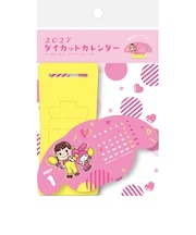 【2027年版・卓上】　古川紙工　ダイカットカレンダー　CL34　PEKO×MY　MELODY