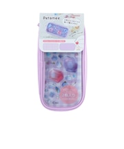 サンスター文具 シールデコペンケース ペタミー(Petamee) パープル