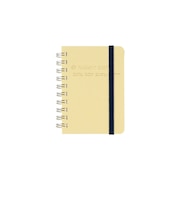 【2026年10月始まり】 デルフォニックス(DELFONICS) ロルバーンダイアリー シアー ミニ マンスリーブロック 170002 ライトイエロー 月曜始