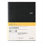 【2026年12月始まり】 ノルティ(NOLTY) エクリ1 B5 ウィークリーレフト 6140 ブラック 月曜始まり