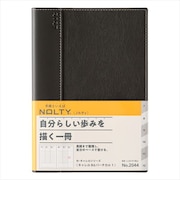 【2026年12月始まり】 ノルティ(NOLTY) キャレル B6 ウィークリーバーチカル 2044 ダークグレー 月曜始まり