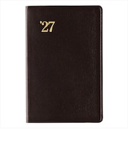 【2026年11月始まり】　ノルティ（NOLTY）　能率手帳GOLD　定形外　ウィークリーレフト　3121　黒　月曜始まり