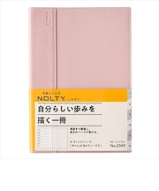 【2026年12月始まり】　ノルティ（NOLTY）　キャレル　B6　ウィークリーレフト　2049　ライトピンク　月曜始まり