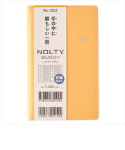 【2026年12月始まり】　ノルティ（NOLTY）　バディ1　定形外　ウィークリーホリゾンタル　1822　イエロー　月曜始まり