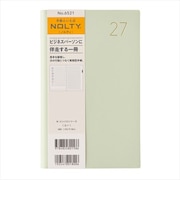 【2026年12月始まり】　ノルティ（NOLTY）　ユー　B6スリム　ウィークリーレフト　6521　ミント　月曜始まり