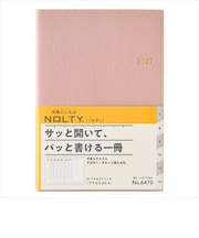【2026年12月始まり】 ノルティ(NOLTY) アクセス4 A5 ウィークリーバーチカル 6470 ピンク 月曜始まり