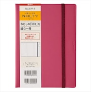 ノルティ（NOLTY）　ティオA5　カバー　ベーシックタイプ　8714　ホットピンク