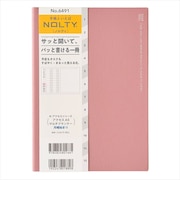 【2026年12月始まり】 ノルティ(NOLTY) アクセスマルチプランナー A5 マンスリーホリゾンタル 6491 ピンク 月曜始まり
