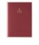 【2027年1月始まり】　ペイジェム（PAGEM　by　NOLTY）　メモリー（日記）　B7　デイリー2日1ページ　8502　レッド　日曜始まり