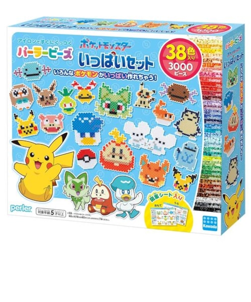 カワダ　パーラービーズ　ポケットモンスター　いっぱいセット