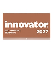 【2027年版・壁掛】　イノベーター（innovator）　カレンダー壁掛　L　31436