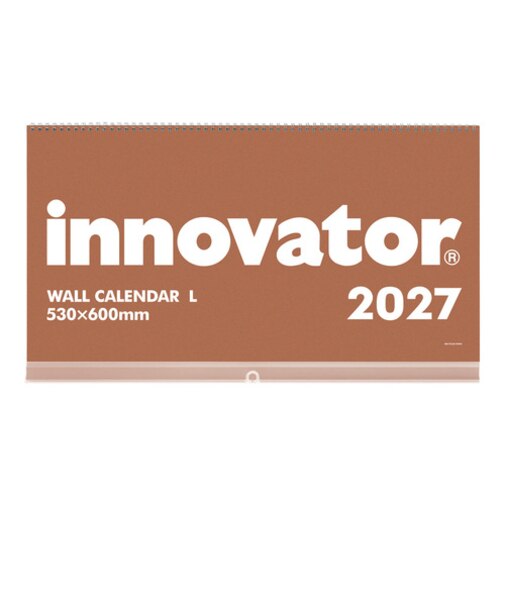 【2027年版・壁掛】　イノベーター（innovator）　カレンダー壁掛　L　31436