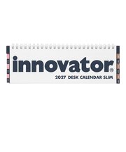 【2027年版・卓上】　イノベーター（innovator）　カレンダー卓上　スリム　31440