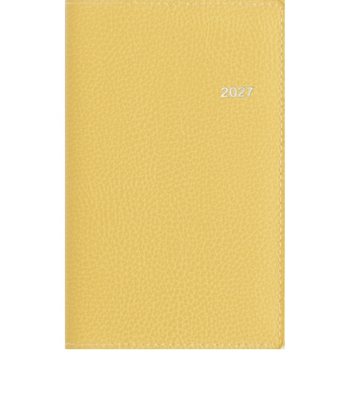 【2026年12月始まり】　高橋書店　T'beau8　手帳判　ウィークリーホリゾンタル　176　カームイエロー　月曜日始まり