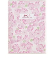 【2026年12月始まり】　高橋書店　しっかり！暮らしのたのしい＊かけいぼ　A5　週計タイプ　31　花柄　月曜日始まり