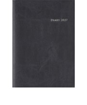 【2026年12月始まり】 高橋書店 デスクダイアリーカジュアル5 A5 ウィークリーホリゾンタル 435 ダークネイビー 月曜日始まり