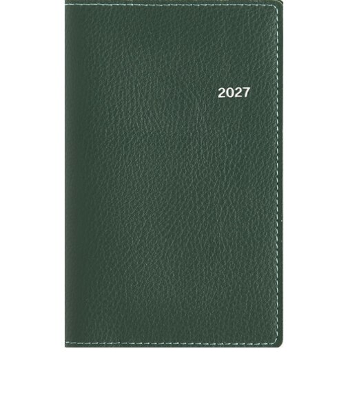 【2026年12月始まり】　高橋書店　T'beau4　手帳判　ウィークリーレフト　177　ダークグリーン　月曜日始まり