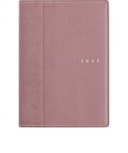 【2027年1月始まり】　高橋書店　シャルム10　B6　ウィークリーバーチカル　360　ライトブリックレッド　月曜日始まり