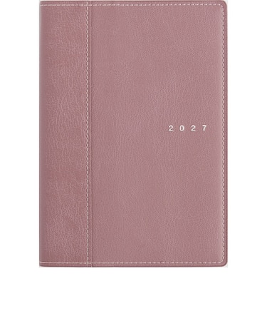 【2027年1月始まり】　高橋書店　シャルム10　B6　ウィークリーバーチカル　360　ライトブリックレッド　月曜日始まり